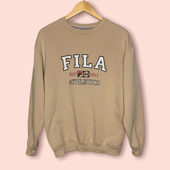 fila beige sweatshirt